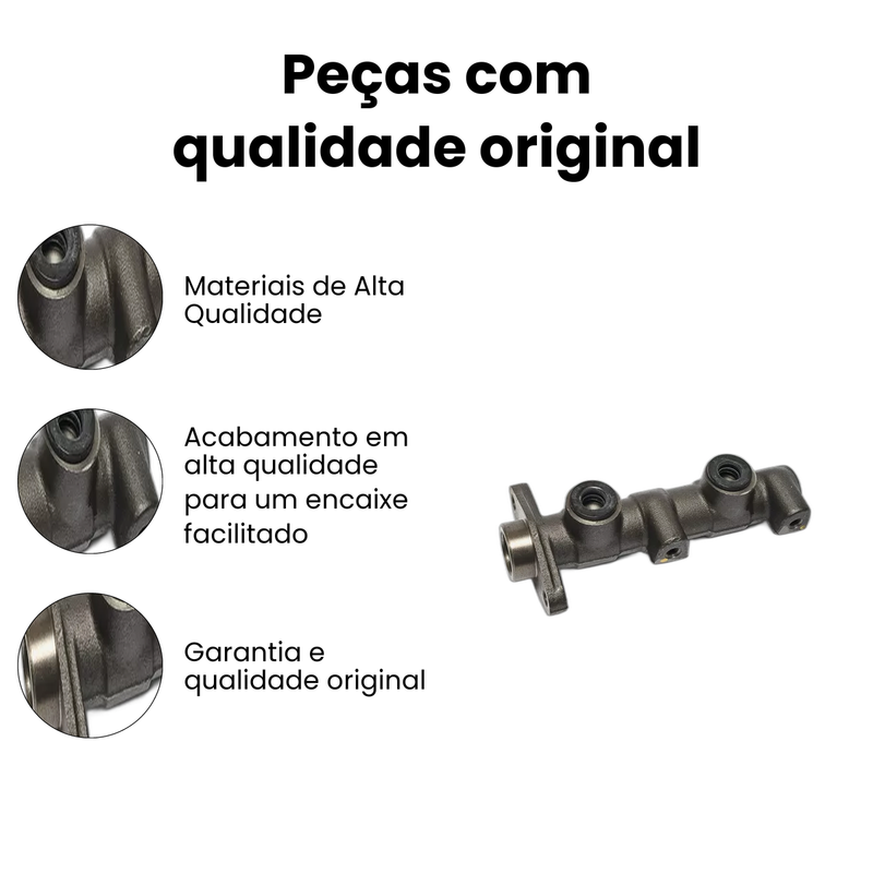 Cilindro Mestre Freio Chevrolet Bonanza Veraneio 89-92 D20 C - Imagem 3