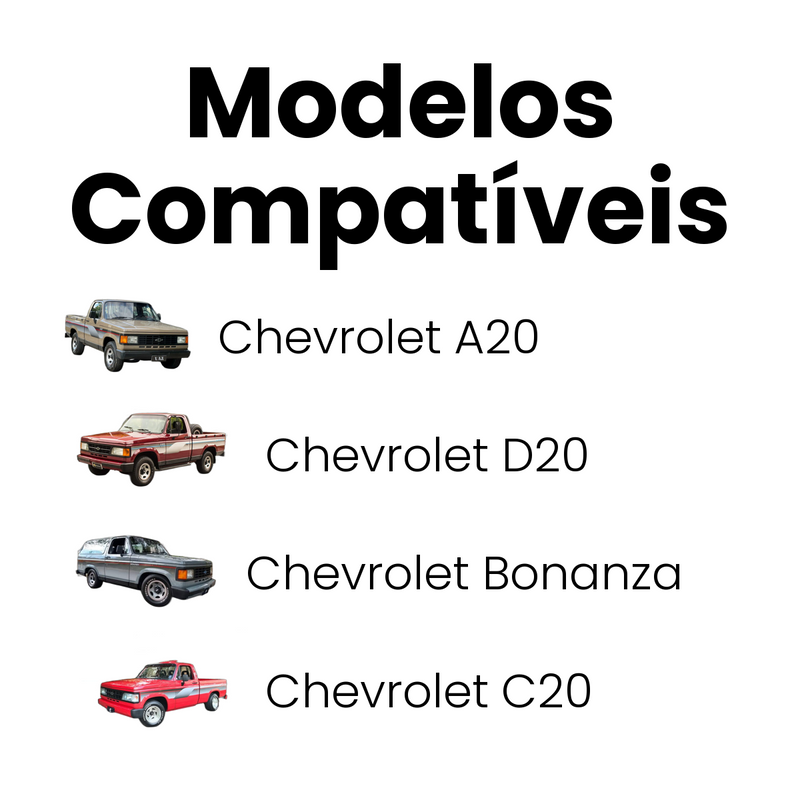 Cilindro Mestre Freio Chevrolet A20 92-96 D20 C20 Bonanza Ve - Imagem 4