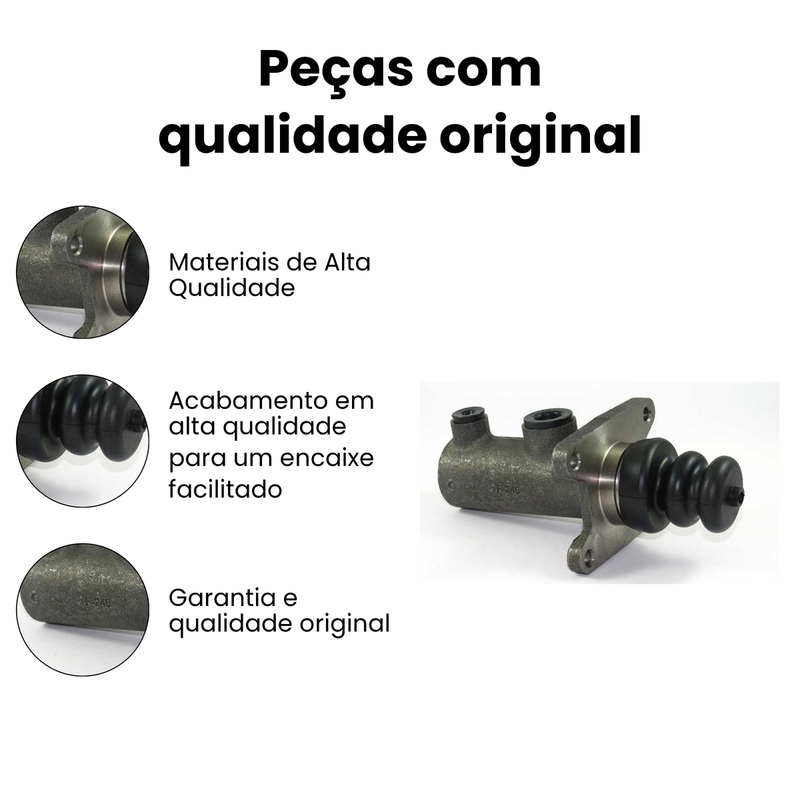 Cilindro Mestre Freio Ford F-4000 1985-1992 - Imagem 3