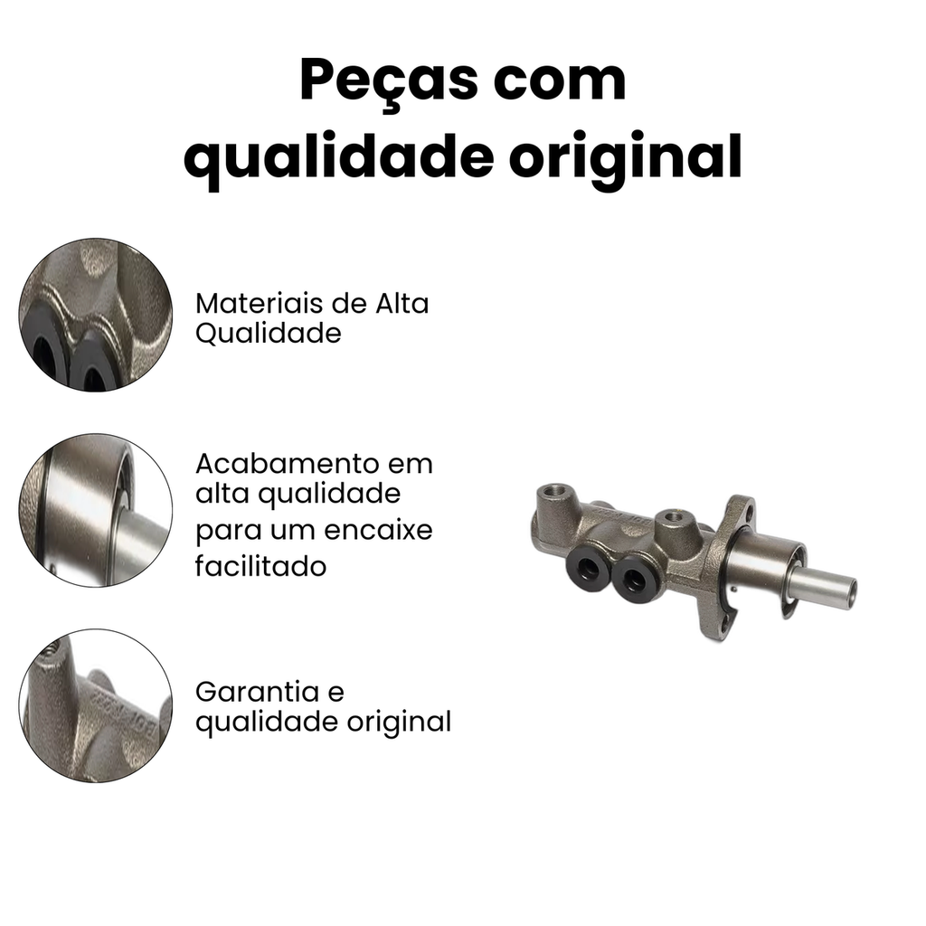 Cilindro Mestre Freio Chevrolet Celta - Imagem 3