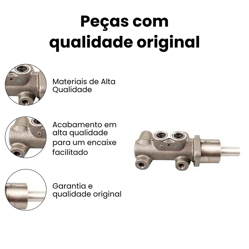 Cilindro Mestre Freio Ford Ecosport 1999-2014 Fiesta Hatch S - Imagem 3