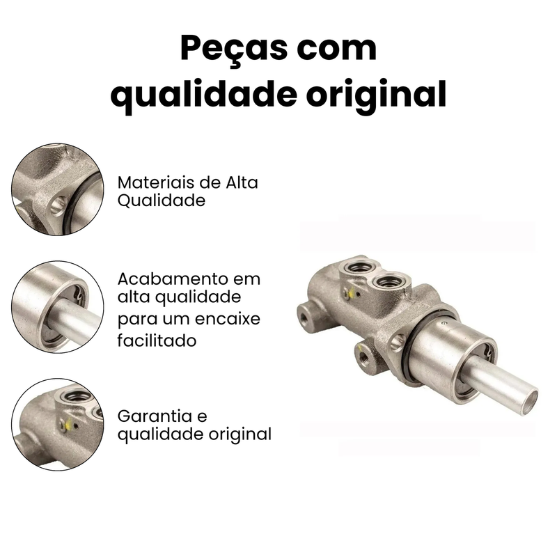 Cilindro Mestre Freio Ford Fiesta Hatch 2003-2014 Ecosport 2 - Imagem 3
