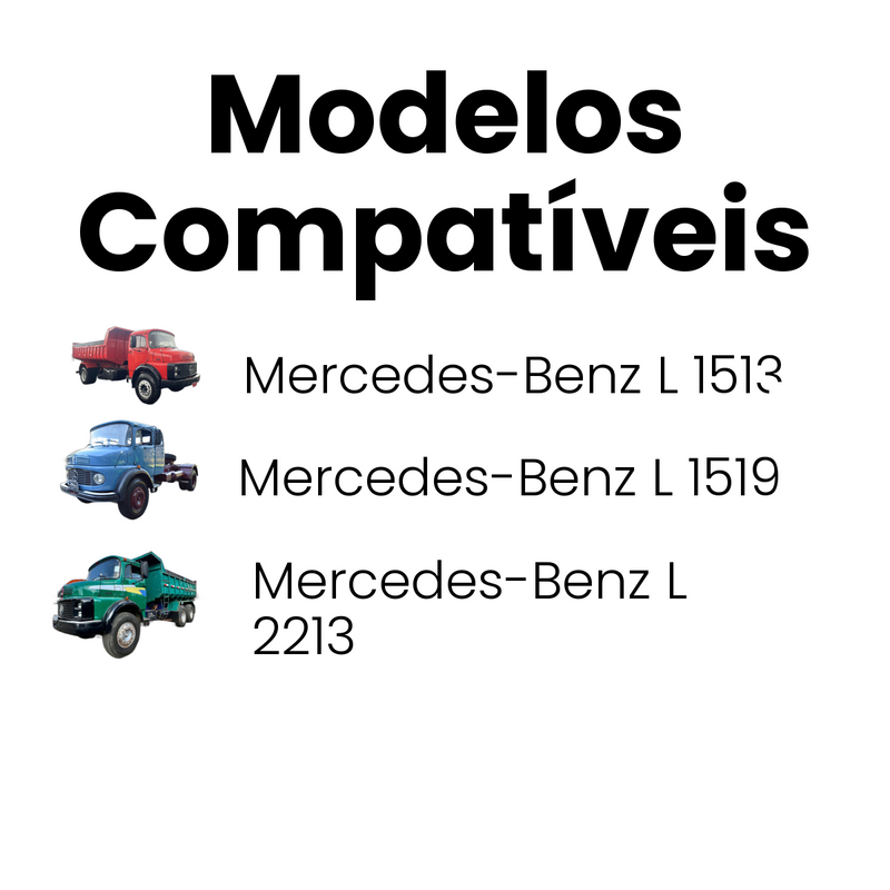 Cilindro Mestre Freio Mercedes-Benz L 1513 1971-1976 L 1516 - Imagem 4