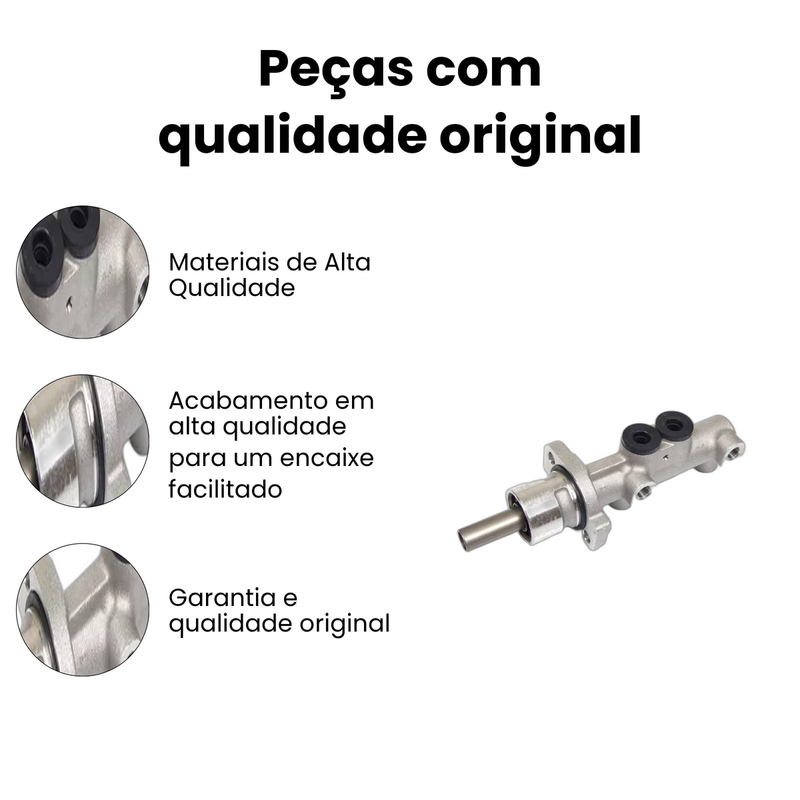 Cilindro Mestre Freio Volkswagen Fox 2002-2014 Crossfox 2005 - Imagem 3