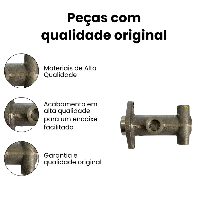 Cilindro Mestre Freio Mercedes-Benz 814 1997-2005 912 914 19 ? - Imagem 3