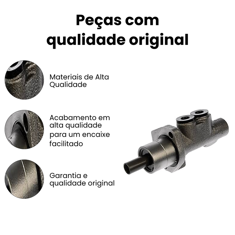 Cilindro Mestre Freio Fiat Uno Vivace 1.0 8v 2010-2014 Uno F - Imagem 3
