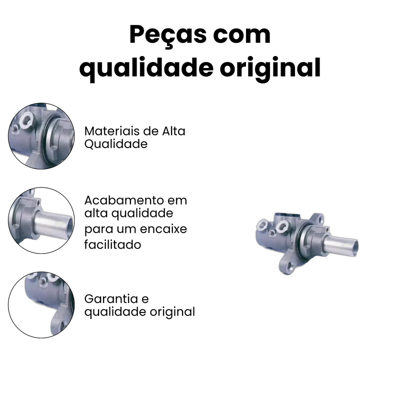 Cilindro Mestre Freio Citroen C4 2008-2011 Peugeot 307 2005- - Imagem 2