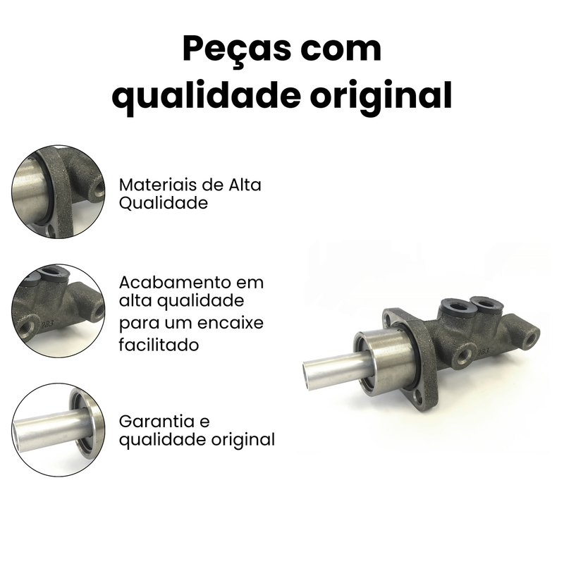 Cilindro Mestre Freio Chevrolet Montana 2011-2014 - Imagem 3