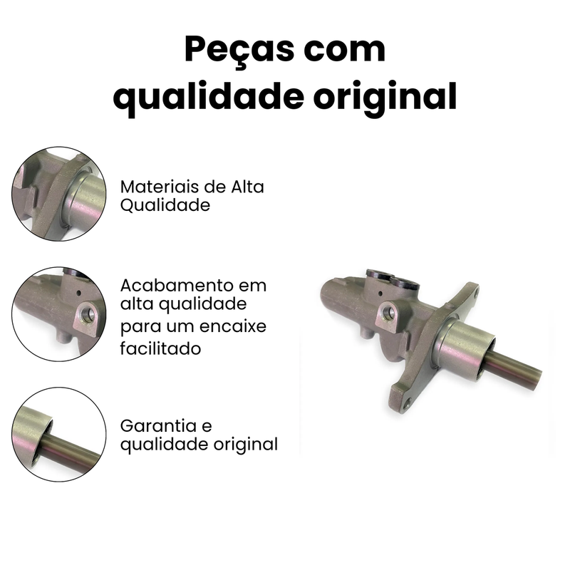 Cilindro Mestre Freio Volkswagen Amarok 2010-2023 - Imagem 3