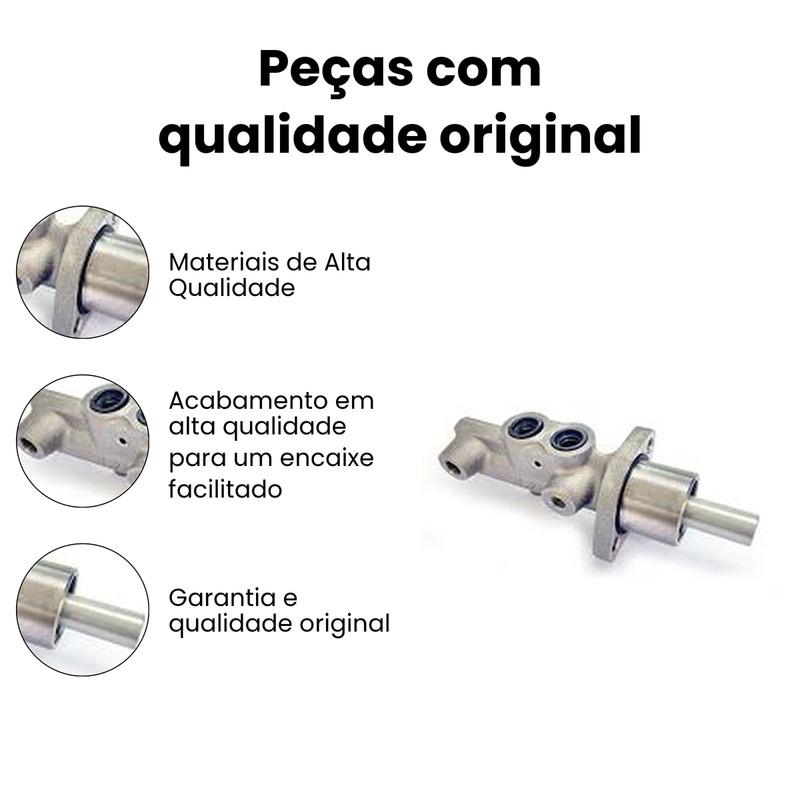 Cilindro Mestre Freio Chevrolet Classic Celta Corsa 2012-201 - Imagem 3