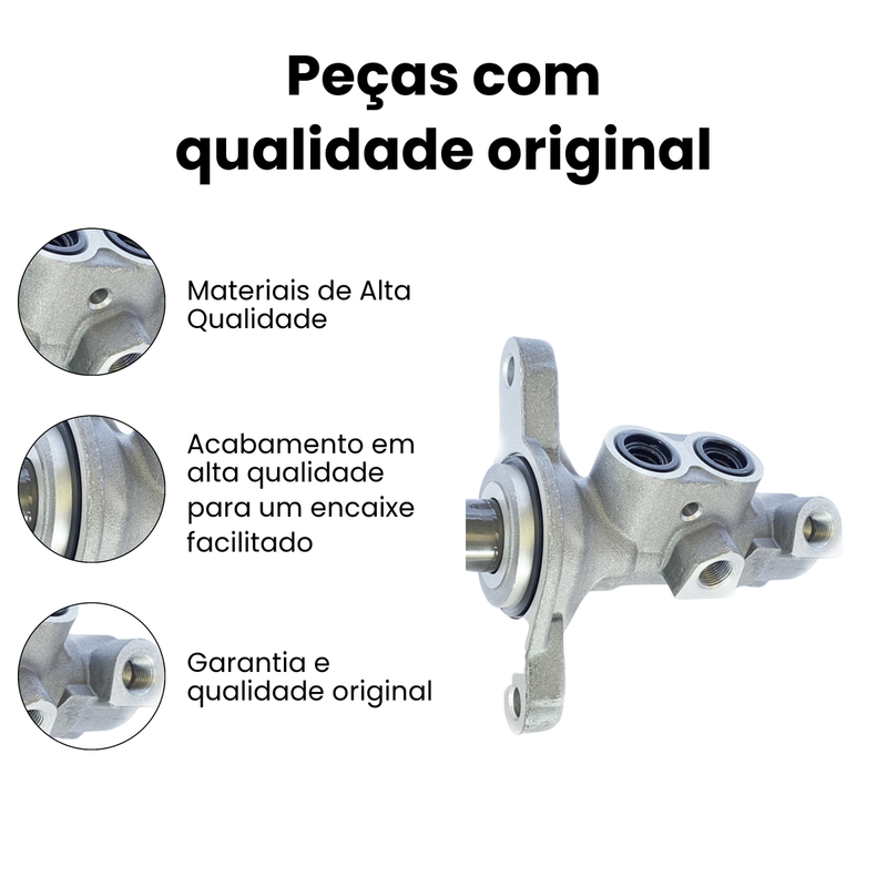 Cilindro Mestre Freio Controil C-2224 Renault Duster Captur - Imagem 3