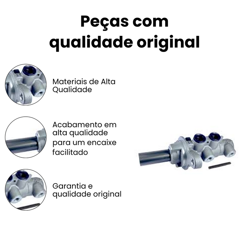 Cilindro Mestre Freio Chevrolet S10 2.5 2.8 2012-2019 - Imagem 2