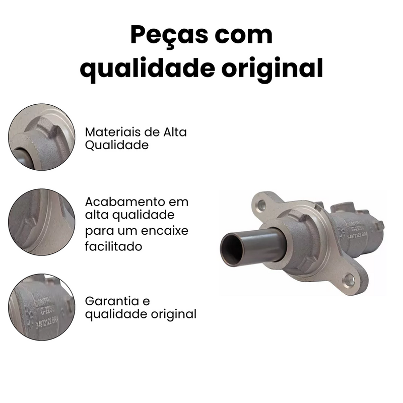 Cilindro Mestre Freio Fiat Toro 2015-2024 Jeep Renegade 2015 - Imagem 2