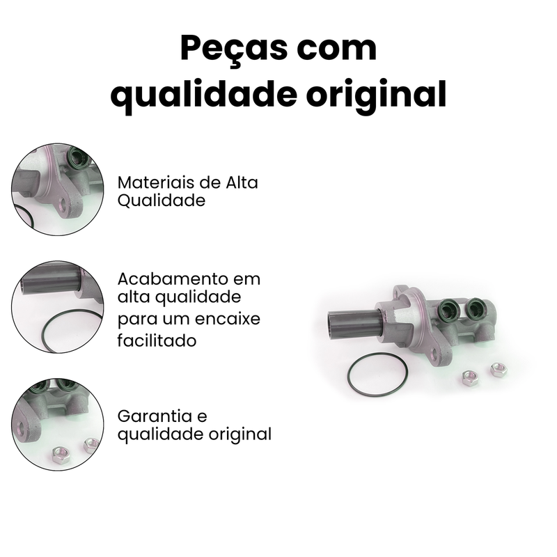 Cilindro Mestre Freio Controil C-2233 Jeep Renegade, Fiat Toro - Imagem 3
