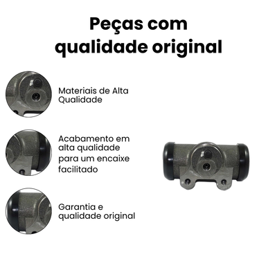 Cilindro de Roda de Freio Mercedes-Benz L1111 OF1113 - Imagem 3
