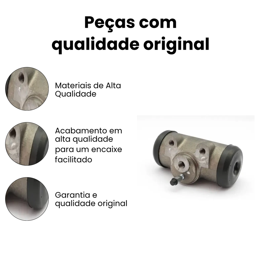 Cilindro Roda Freio Mercedes L 2013 OF 1113 O 352 - Imagem 3