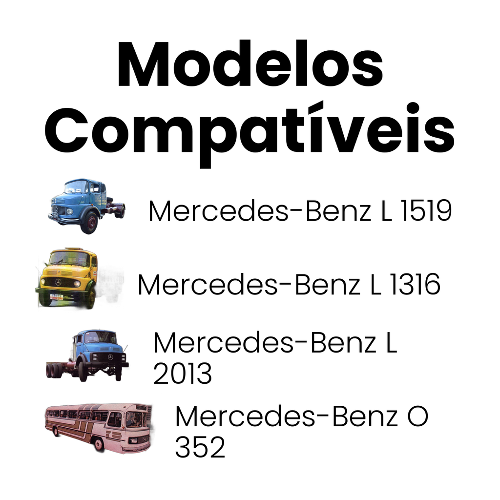 Cilindro Roda de Freio para Mercedes Benz C-3302 - Imagem 4