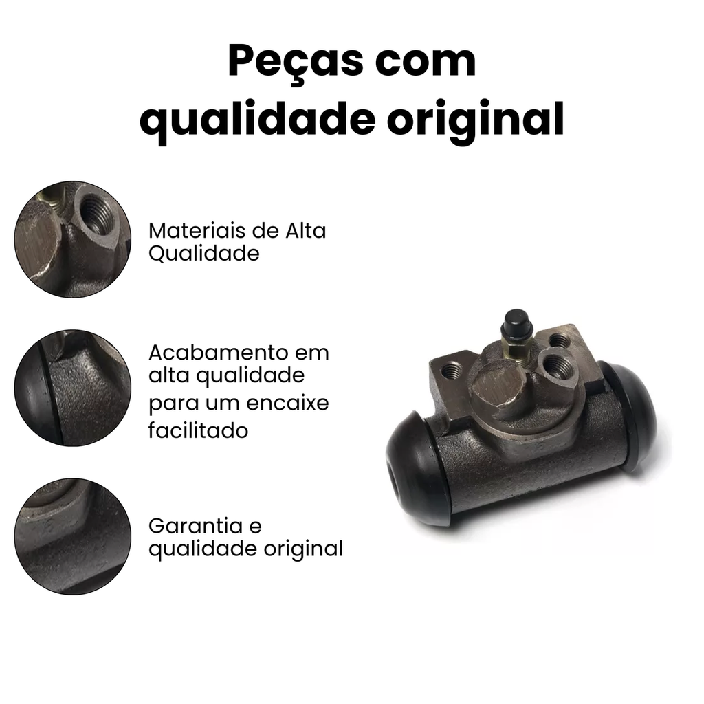 Cilindro Roda Freio Agrale Ford 1600 1800 F4000 C-3306 - Imagem 3