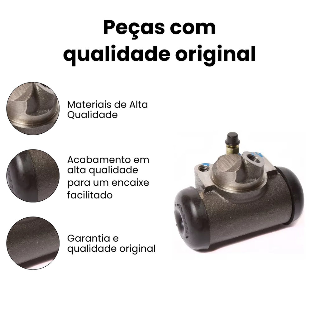 Cilindro de Roda de Freio Ford F-4000 F-400 - Imagem 3