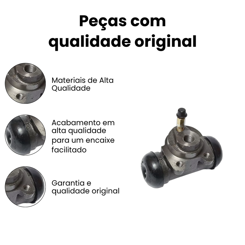 Cilindro de Roda de Freio VW 7-110 7-90 Caminhão - Imagem 3