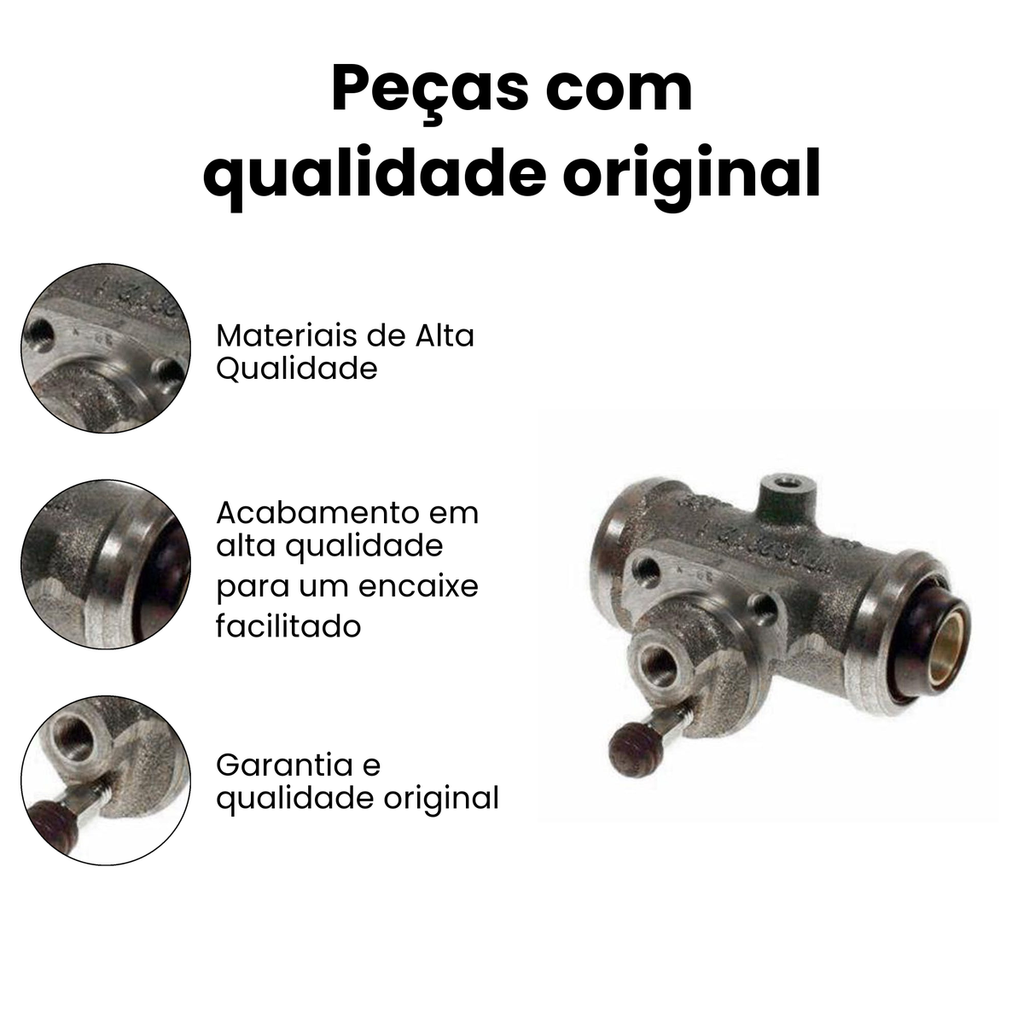 CILINDRO RODA FREIO P/ MERCEDES L 709 710 912 - Imagem 3