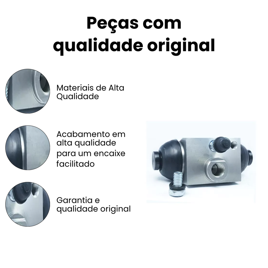 Cilindro Roda Freio Ford Fiesta Original C-3430 - Imagem 3