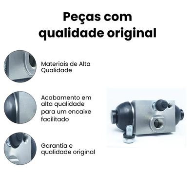 Cilindro Roda Freio Ford Fiesta Original C-3430 - Imagem 3