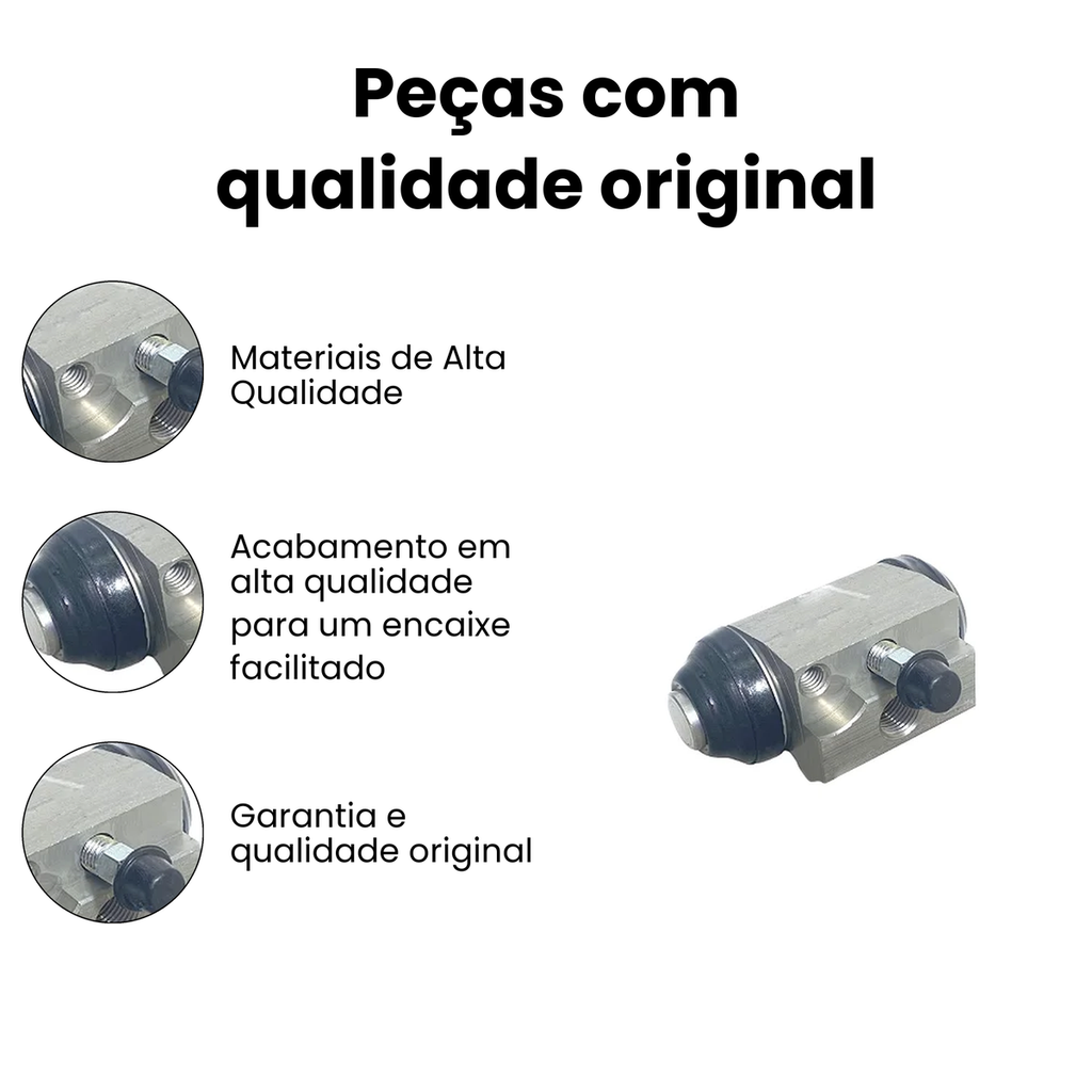 Cilindro de Roda de Freio Fiat Palio Siena Original C-3472 - Imagem 3