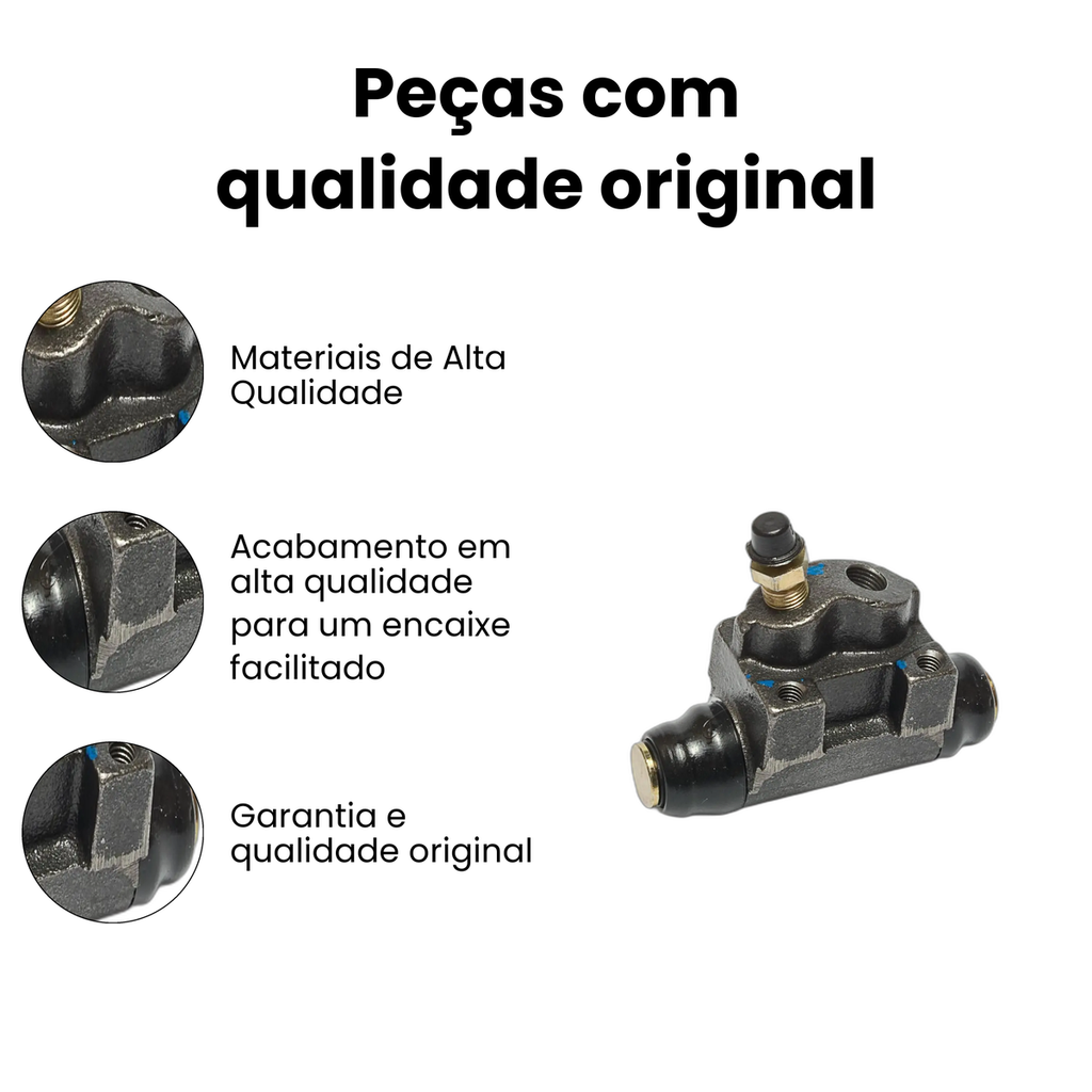 Cilindro de Roda do Freio Chevrolet Celta Prisma - Imagem 3