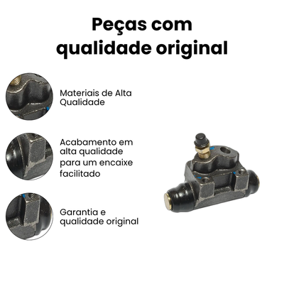 Cilindro de Roda do Freio Chevrolet Celta Prisma - Imagem 3