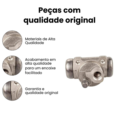 Cilindro de Freio de Roda Peugeot 206/207 - Imagem 3