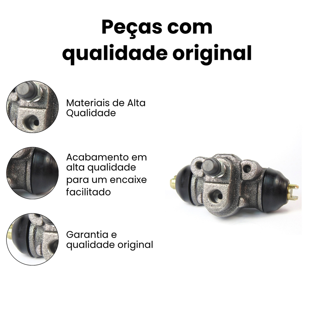 CILINDRO RODA FREIO HYUNDAI HB20 Original - Imagem 3