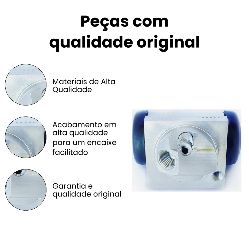 Cilindro Roda Freio Renault Duster 2.0 4x4 - Imagem 3