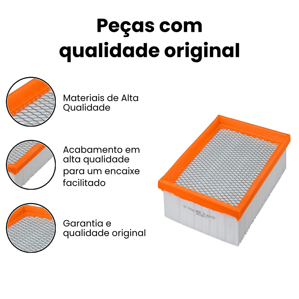FILTRO AR Cargo 4x2/6x2/6x4 2000-2010 - Imagem 3