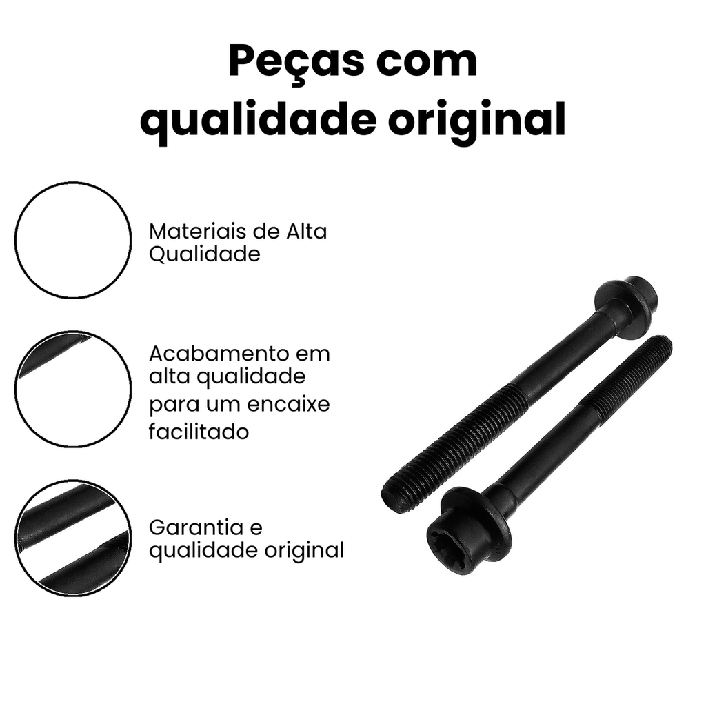 Parafuso do Cabeçote M9-1,25x87 Doblo Palio - Imagem 3