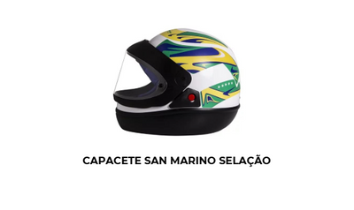 Capacete San Marino Seleção - Imagem 2