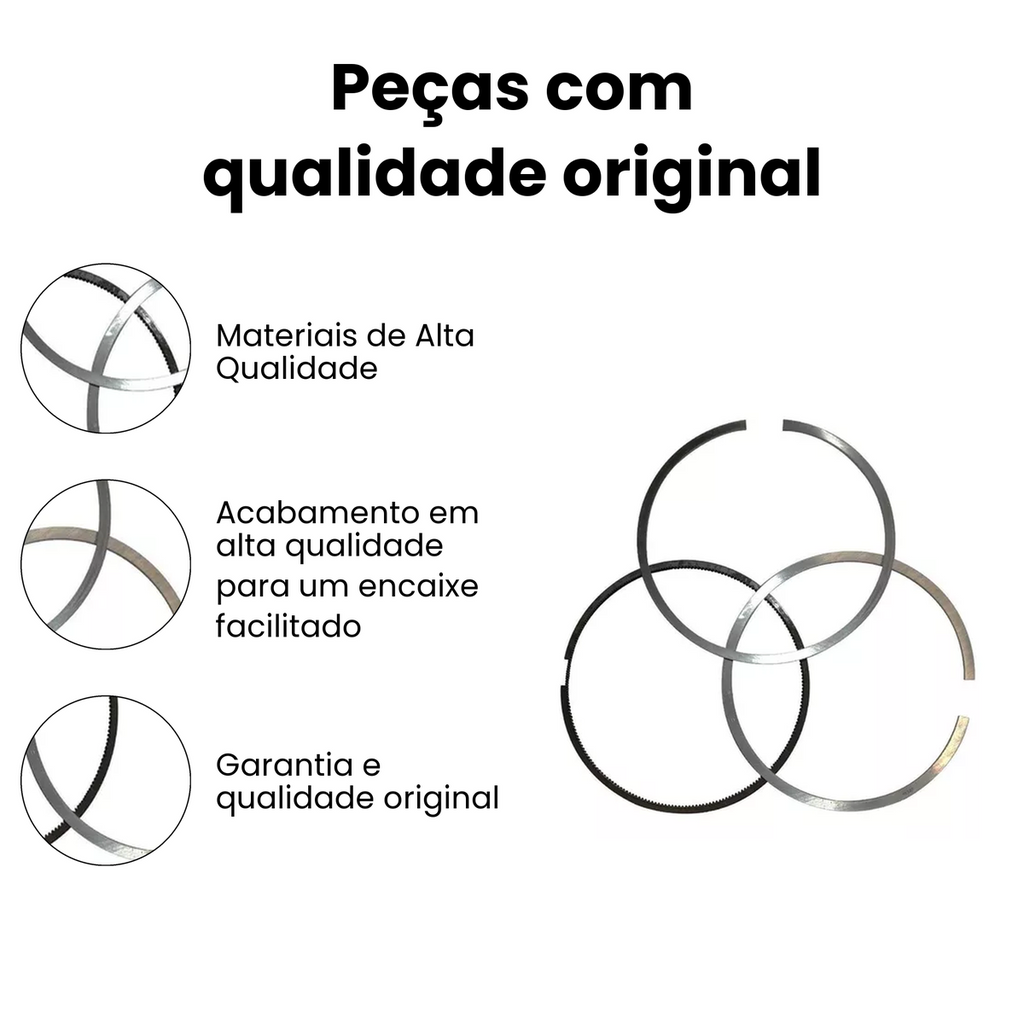 Anel Segmento Scania para Caminhões e Ônibus Antigos - Imagem 3