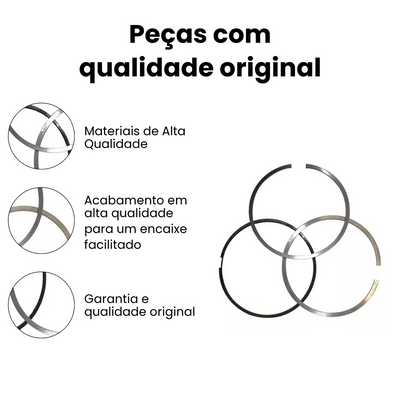 Anel Segmento Scania para Caminhões e Ônibus Antigos - Imagem 3