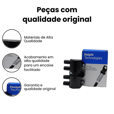 BOBINA DE IGNIÇÃO COFAP Corsa Doblo - CE10001 - Imagem 3