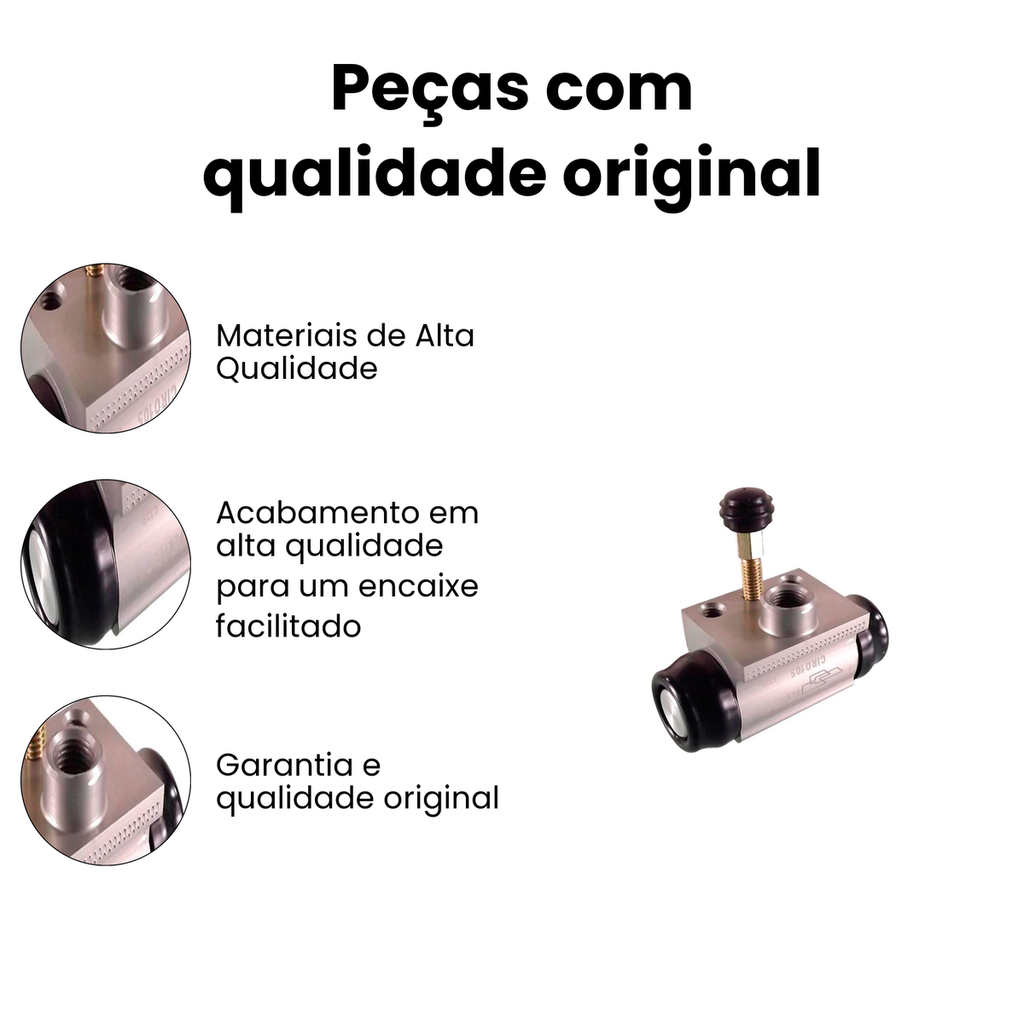 Cilindro de Roda Traseiro Fiat Strada Doblo Original - Imagem 3