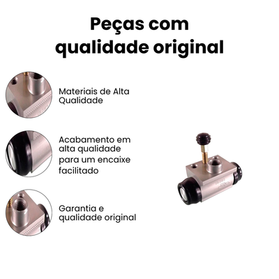 Cilindro de Roda Traseiro Fiat Strada Doblo Original - Imagem 3