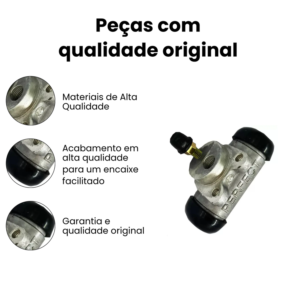 Cilindro de Roda Traseira Chevrolet Celta - Imagem 3