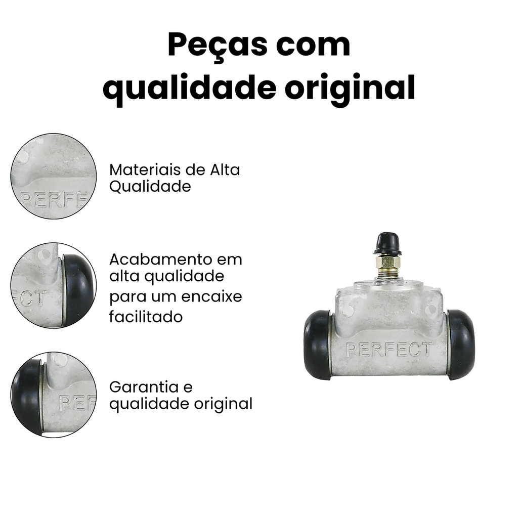 Cilindro de Roda de Freio Traseira Toyota Hilux - Imagem 3