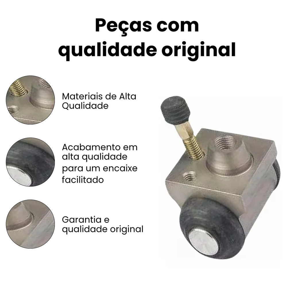 Cilindro de Roda Traseira Volkswagen Gol Original - Imagem 3