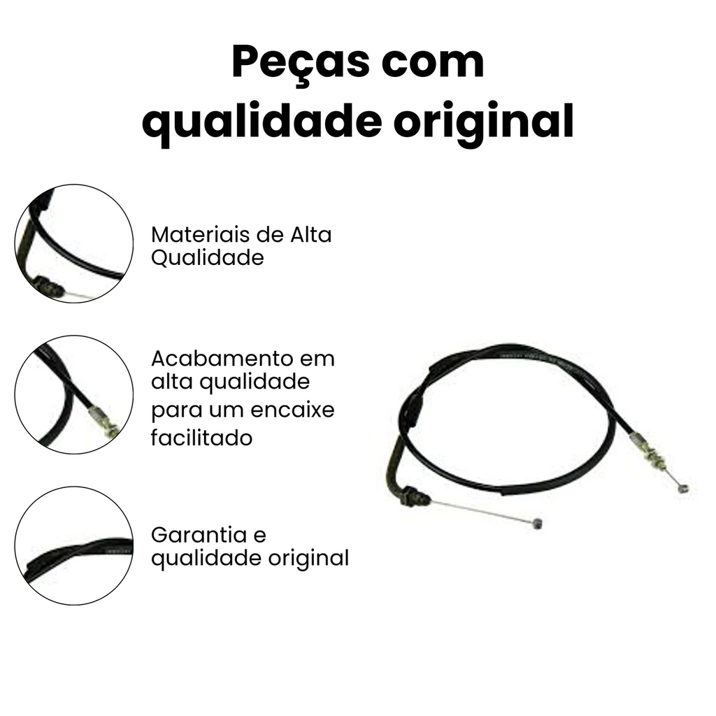 Cabo Acelerador Honda CG 150 Titan Fan 2009-2015 - Imagem 3