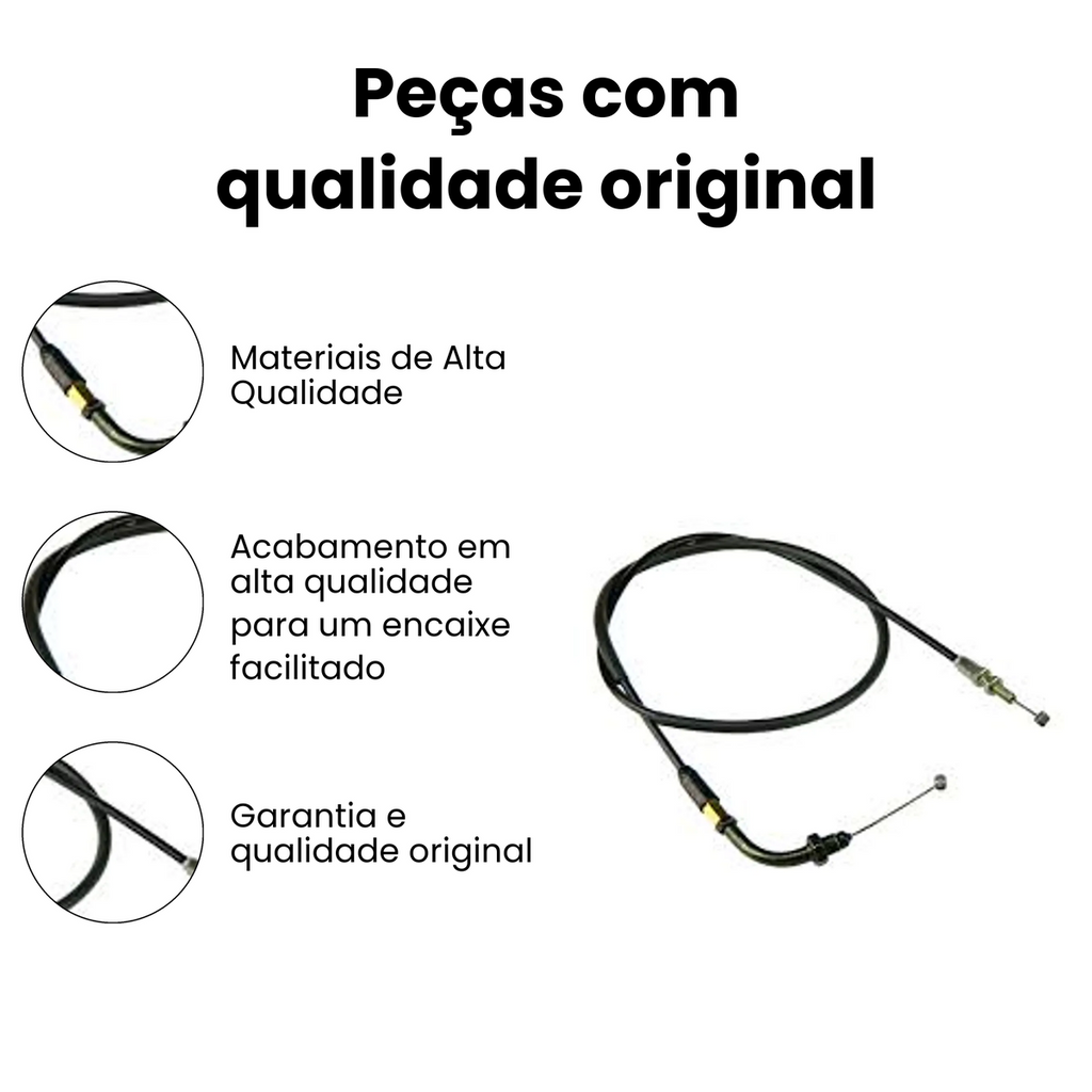 Cabo Acelerador Honda CG 150 Titan Fan 125 Cargo 14/18 - Imagem 3