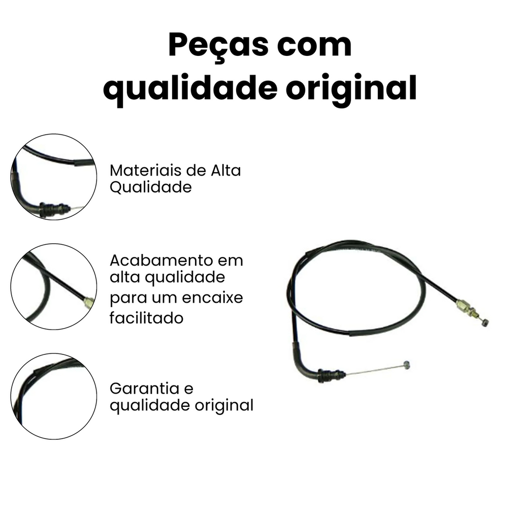 Cabo Acelerador Honda NXR 160 Bros 2019-2025 - Imagem 3