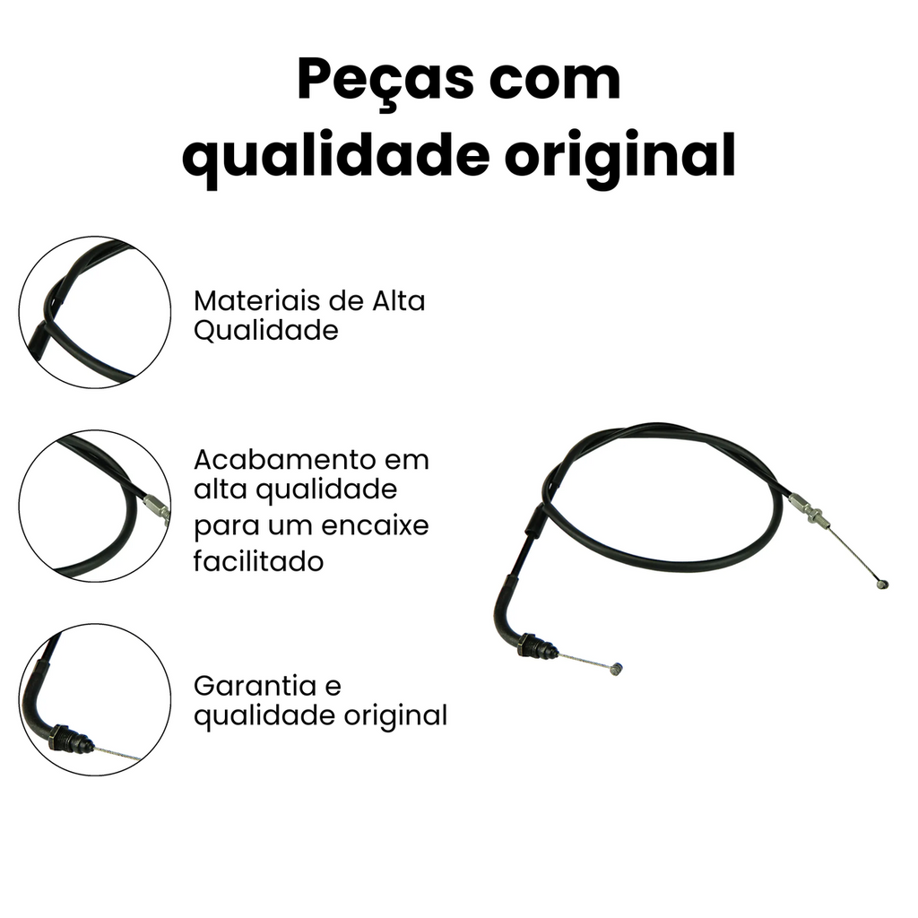 Cabo Acelerador Honda CB 300 2013 2014 2015 2016 - Imagem 3