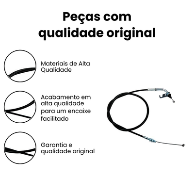 Cabo Acelerador B XRE300 16/18 - Nakata - XRE - Imagem 3