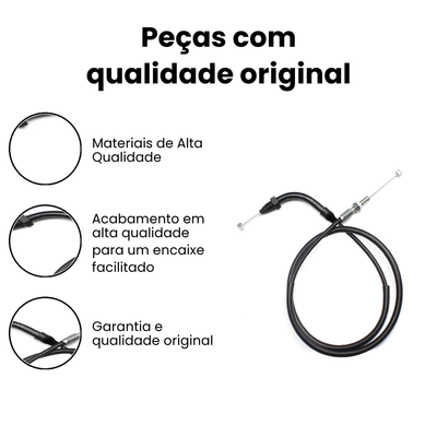 Cabo Acelerador Fazer 250 11/15 - NAKATA - YS - Imagem 3